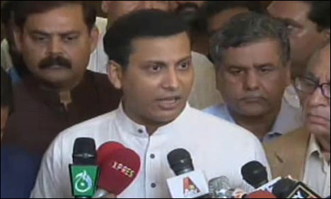 Nadeem Hashmi’s arrest, malicious conspiracy against MQM’s: Faisal Sabzwari