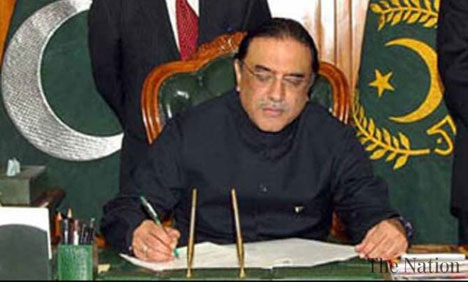 The first democratic President to meet constitutional term last day in court