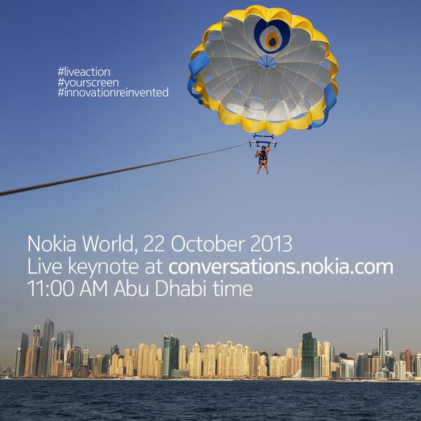 Nokia announced live stream of Nokia World event