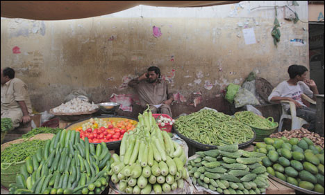 The cost of vegetable multiplied few days before Eid