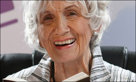 Nobel prize for literature in 2013 found Canada’s Alice Munro
