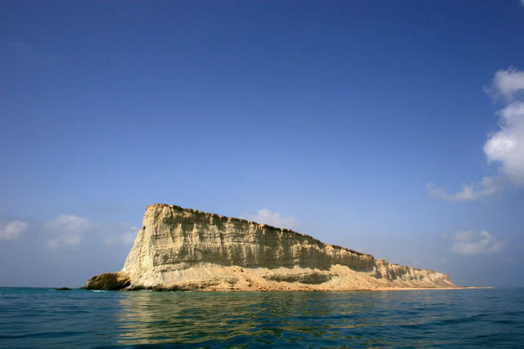 The largest island in Pakistan, Astola Island (aka Haft Talar Island)
