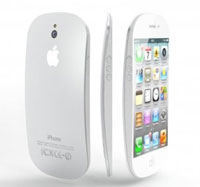 Curved shape Apple new iPhone