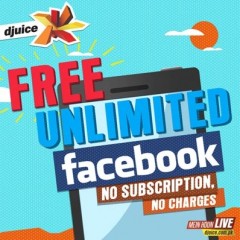 Djuice brings FREE Unlimited Facebook for its customers