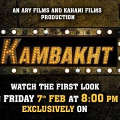 After the great success of “MHSA” and “Waar”, ARY-films presents comedy movie “KAMBAKHT”