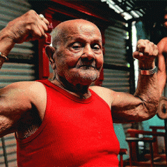 101 Year Old Body Builder and former Mr.Universe