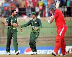 Pakistan won by 5 wickets in the first T20 against Zimbabwe